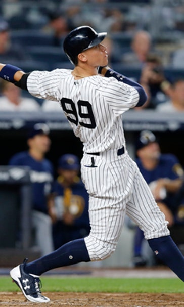 Judge hits 30th HR, breaks DiMaggio's mark for Yanks rookies